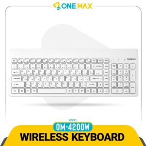 کیبورد بی سیم وان مکس مدل OM-4200W